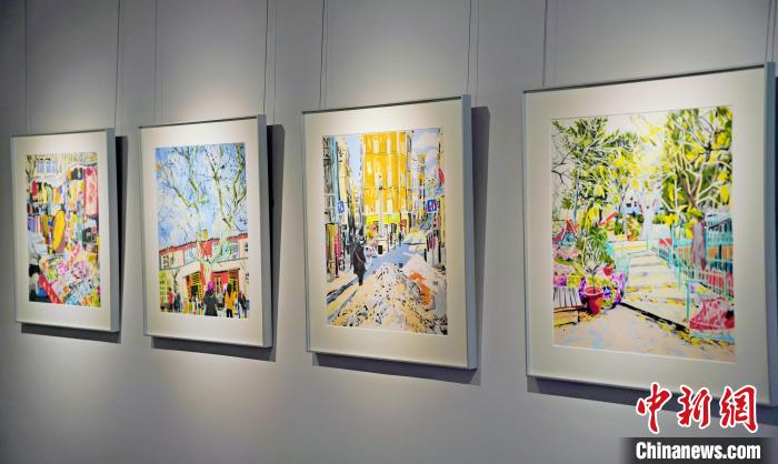 “成都就是我的家—艾米莉·濑户的中国之旅”插画展在蓉开幕