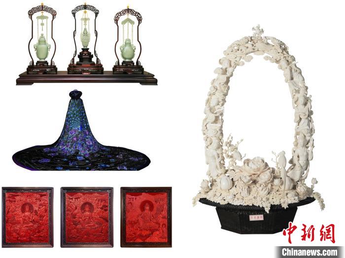 四件非遗作品被认定为北京传统工艺美术珍品